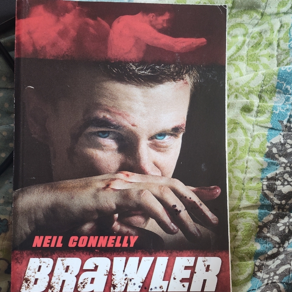 Scholastic Brawler - Bold Red and White Cover